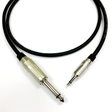 Кабель Jack 6.3 mm mono - minijack 3.5 mm mono Amphenol 3m Готовые Custom кабели
